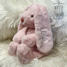 Load image into Gallery viewer, Personalised Jiggle & Giggle Medium Bunny | Pink