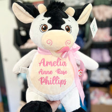 Load image into Gallery viewer, Personalised Signature Cow Teddy