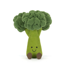Load image into Gallery viewer, Jellycat Amuseables Stuffed toy shaped like a broccoli on a white background