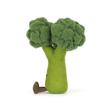 Load image into Gallery viewer, Jellycat Amuseables Plush toy shaped like broccoli on a white background