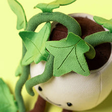 Load image into Gallery viewer, Jellycat Amuseables Ivy Plush toy with green leaves and a neutral background