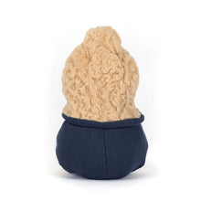 Load image into Gallery viewer, Jellycat Amuseables Peanut Star Student back view