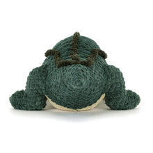 Load image into Gallery viewer, Jellycat Allexi Alligator back