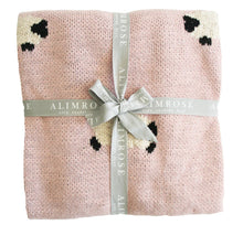 Load image into Gallery viewer, Alimrose Baa Baa Baby Blanket | Pink