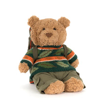 Load image into Gallery viewer, Jellycat Bartholomew Bear Hiking Outdoors