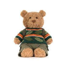 Load image into Gallery viewer, Jellycat Bartholomew Bear Hiking Outdoors