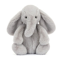 Load image into Gallery viewer, Jellycat Bashful Luxe Elephant Thuddeus Original front