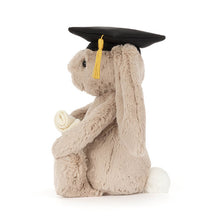 Load image into Gallery viewer, Jellycat Bashful Bunny Graduation Outfit side