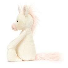 Load image into Gallery viewer, Jellycat Bashful Unicorn Medium side