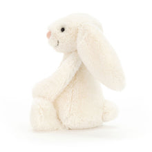 Load image into Gallery viewer, Personalised Jellycat Bashful Bunny LITTLE - Cream side