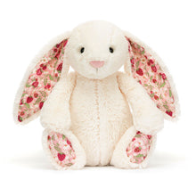 Load image into Gallery viewer, Personalised Jellycat Bashful Bunny Medium - Cream Blossom Berry