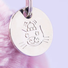 Load image into Gallery viewer, Jellycat Thistlepop Blossom Bunny Bag Charm close up
