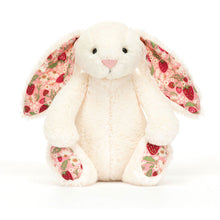 Load image into Gallery viewer, Personalised Jellycat Bashful Bunny SMALL - Cream Blossom Berry