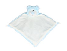 Load image into Gallery viewer, Blue bear comforter blankie