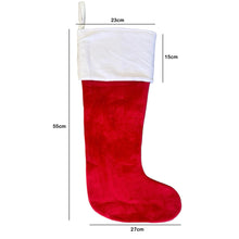 Load image into Gallery viewer, Personalised Red Christmas Stocking