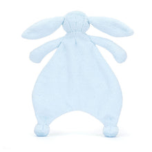Load image into Gallery viewer, Jellycat Bashful Bunny - Baby Blue Comforter back