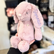 Load image into Gallery viewer, Personalised Jamie Kay Snuggle Bunny | Penelope Powder Pink 30CM