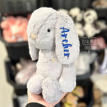 Load image into Gallery viewer, Personalised Jamie Kay Snuggle Bunny | Penelope Droplet 30CM
