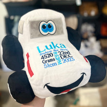 Load image into Gallery viewer, Personalised Tractor Plush Cushion