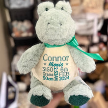 Load image into Gallery viewer, Personalised Baby Alligator Cubby