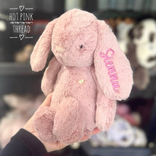 Load image into Gallery viewer, Personalised Jamie Kay Snuggle Bunny | Penelope Powder Pink 30CM