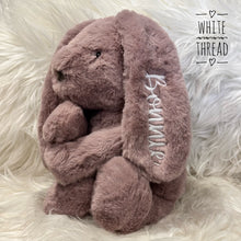 Load image into Gallery viewer, Personalised Jiggle & Giggle Medium Bunny | Mauve