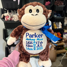 Load image into Gallery viewer, Personalised Monkey Cubby