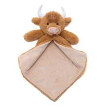 Load image into Gallery viewer, Personalised Highland Cow Luvie Blankie