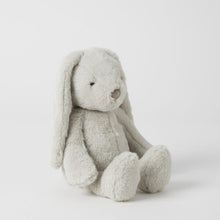 Load image into Gallery viewer, Personalised Jiggle & Giggle Medium Bunny | Grey side view