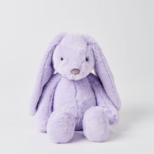 Load image into Gallery viewer, Personalised Jiggle & Giggle Medium Bunny | Lilac front view