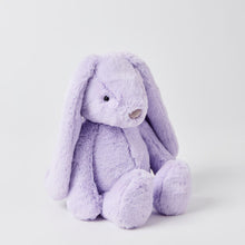 Load image into Gallery viewer, Personalised Jiggle & Giggle Medium Bunny | Lilac side view