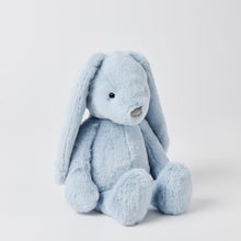 Load image into Gallery viewer, Personalised Jiggle & Giggle Medium Bunny | Pale Blue side view