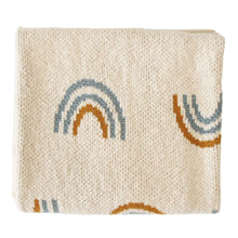 Load image into Gallery viewer, Alimrose Rainbow Baby Blanket | Blue