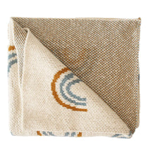 Load image into Gallery viewer, Alimrose Rainbow Baby Blanket | Blue