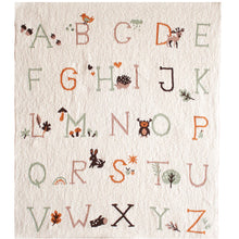 Load image into Gallery viewer, Alimrose Rainbow Baby Blanket | Alphabet