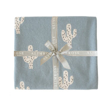 Load image into Gallery viewer, Alimrose Cactus Baby Blanket | Blue