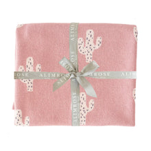Load image into Gallery viewer, Alimrose Cactus Baby Blanket | Petal