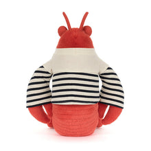Load image into Gallery viewer, Jellycat Larry Lobster Sailor Outfit back