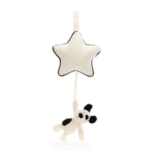 Load image into Gallery viewer, Jellycat Bashful Black & Cream Puppy Musical Pull