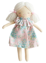 Load image into Gallery viewer, Personalised Alimrose Mini Matilda Asleep Awake - Blue Pink 24cm
