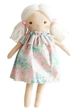 Load image into Gallery viewer, Personalised Alimrose Mini Matilda Asleep Awake - Blue Pink 24cm