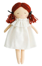 Load image into Gallery viewer, Personalised Alimrose Mini Matilda Asleep Awake - Ivory 24cm