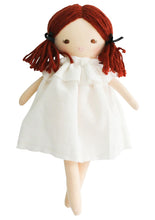 Load image into Gallery viewer, Personalised Alimrose Mini Matilda Asleep Awake - Ivory 24cm