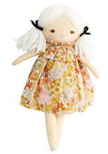 Load image into Gallery viewer, Personalised Alimrose Mini Matilda Asleep Awake - Sweet Marigold 24cm