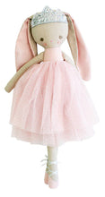Load image into Gallery viewer, Personalised Alimrose Billie Princess Bunny 43cm - Pink