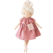 Load image into Gallery viewer, Personalised Alimrose Piper Doll Pink Spot 43cm
