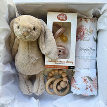 Load image into Gallery viewer, New Baby Gift Box - Rosette Jellycat Alimrose