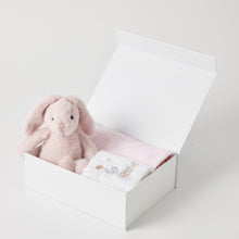 Load image into Gallery viewer, Jiggle & Giggle | Pink Bunny Hamper Gift Set