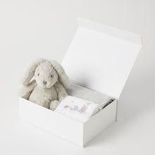 Load image into Gallery viewer, Jiggle & Giggle | Grey Bunny Hamper Gift Set
