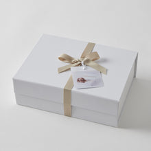 Load image into Gallery viewer, Jiggle & Giggle | Taupe Bunny Hamper Gift Set